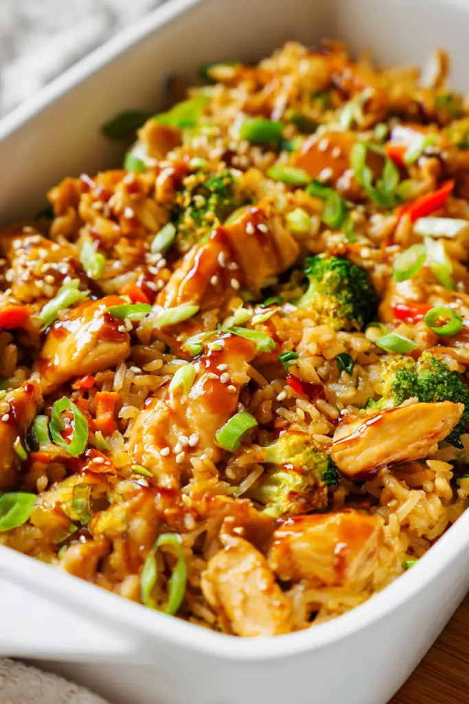 Teriyaki Chicken Casserole
