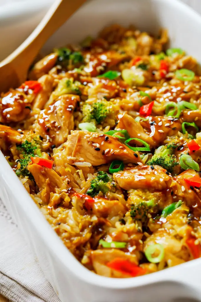 Teriyaki Chicken Casserole