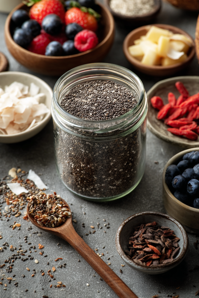 coconut chia pudding