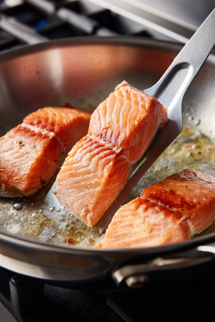 curried maple mustard salmon