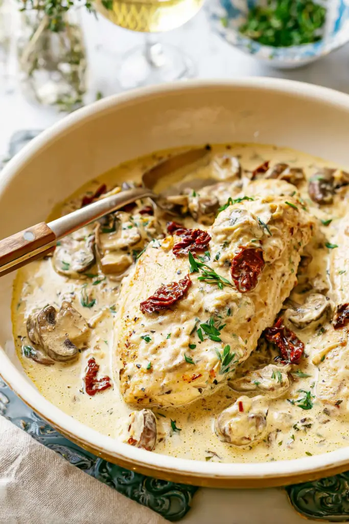 creamy tuscan chicken