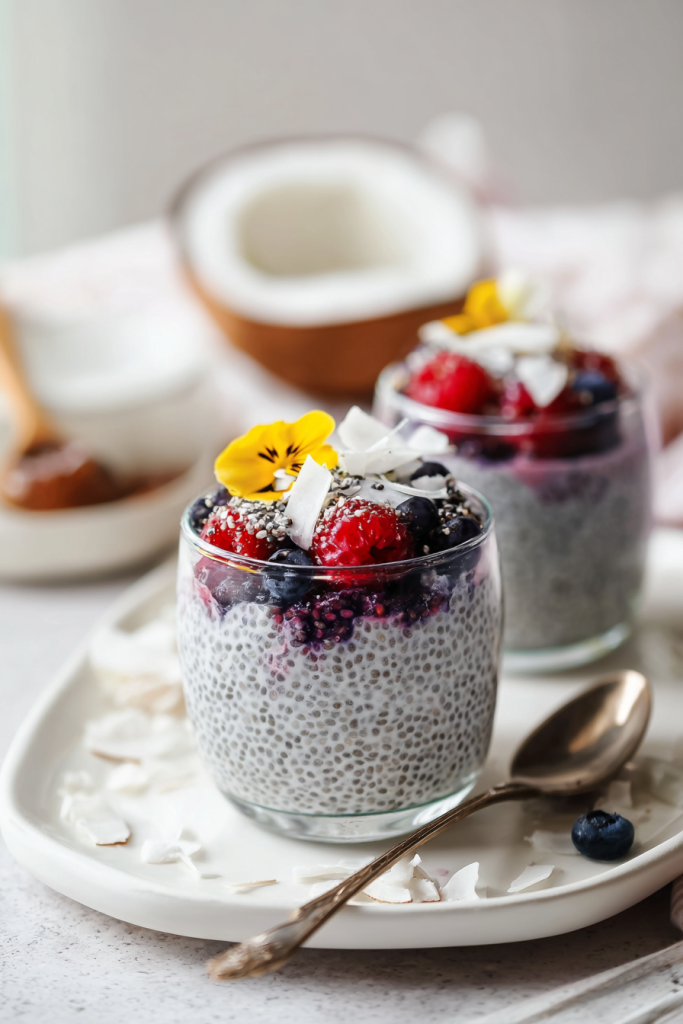 coconut chia pudding