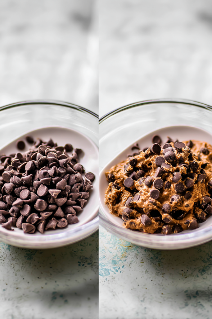 chocolate chip cookie dough protein balls