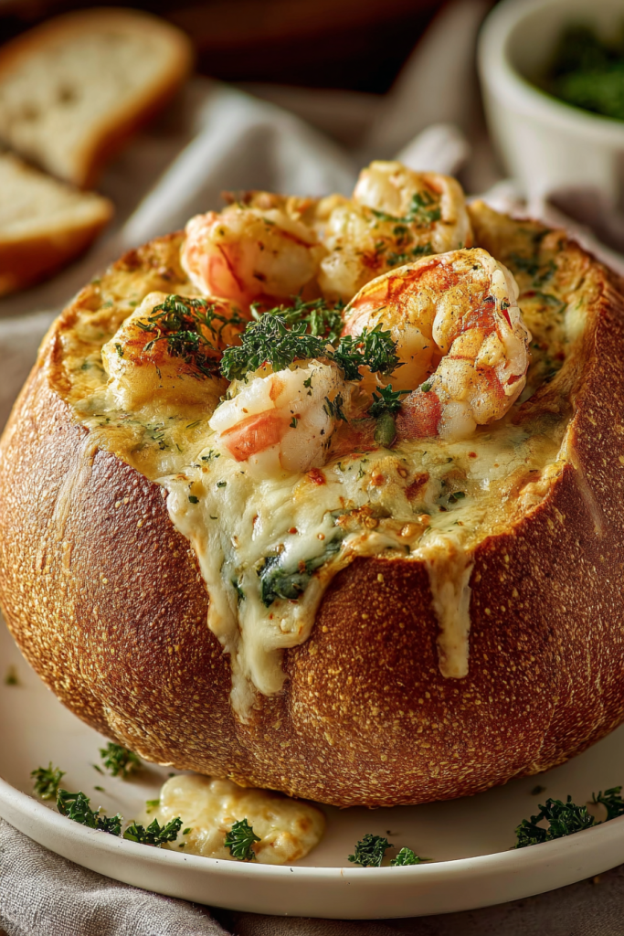 seafood bread bowl recipe