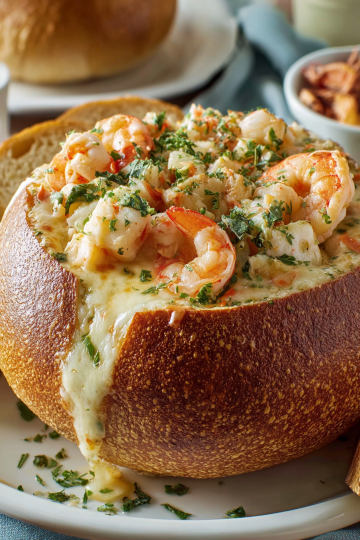 Seafood Bread Bowl Recipe