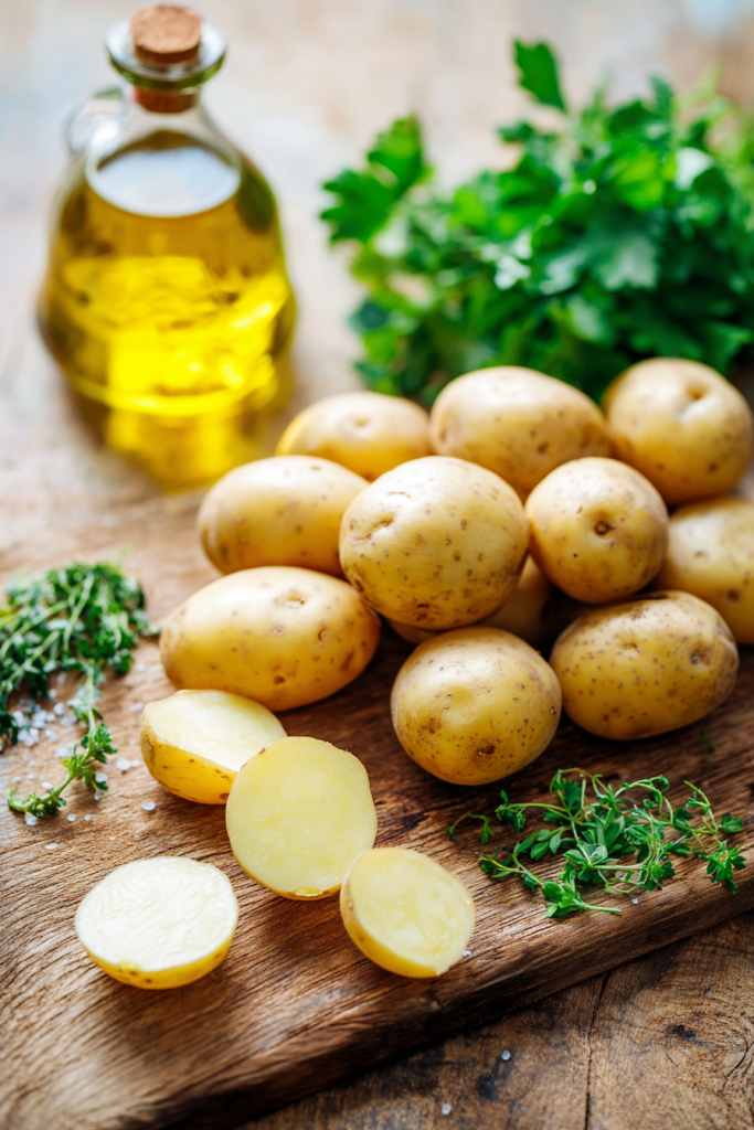 crispy roasted parmesan potatoes