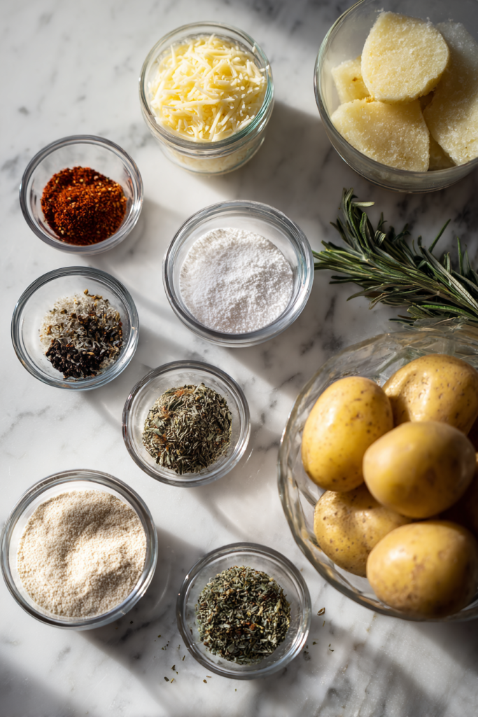 crispy roasted parmesan potatoes