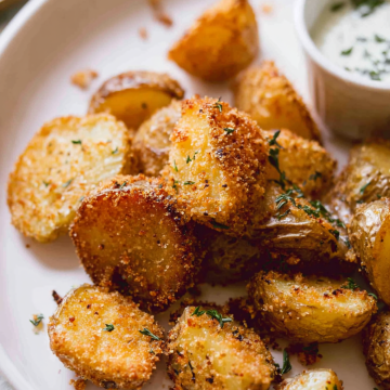 Crispy Roasted Parmesan Potatoes
