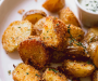 Crispy Roasted Parmesan Potatoes Recipe (Easy!)