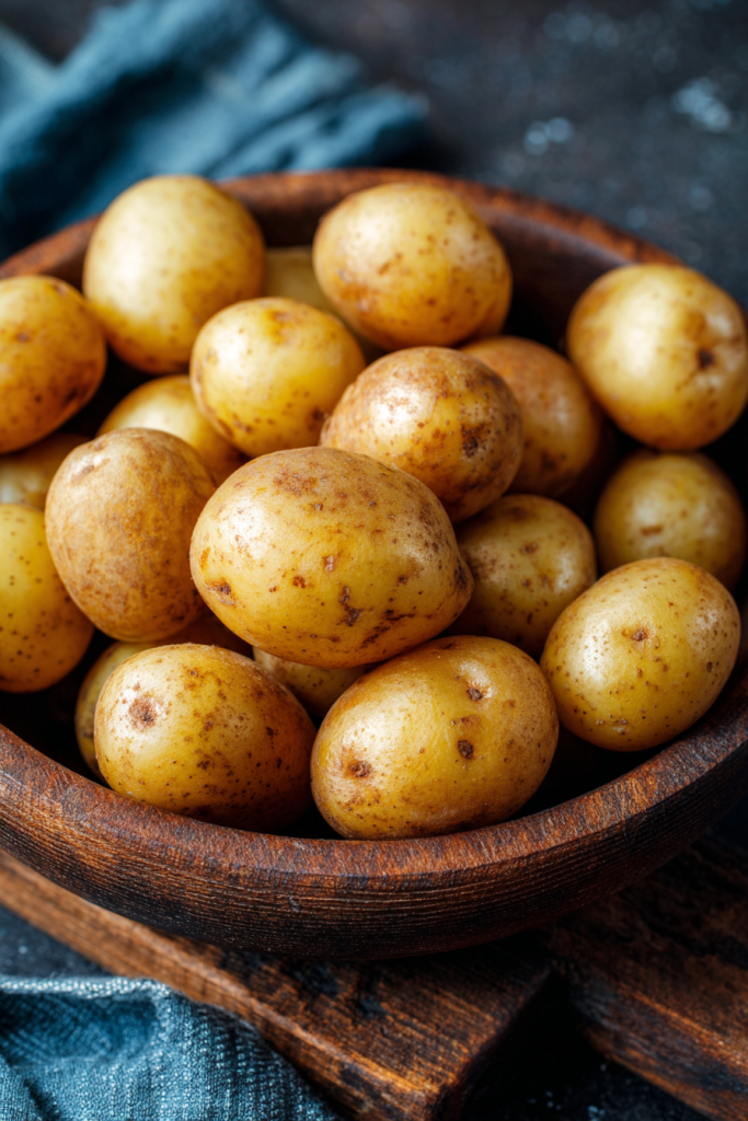 crispy smashed potatoes