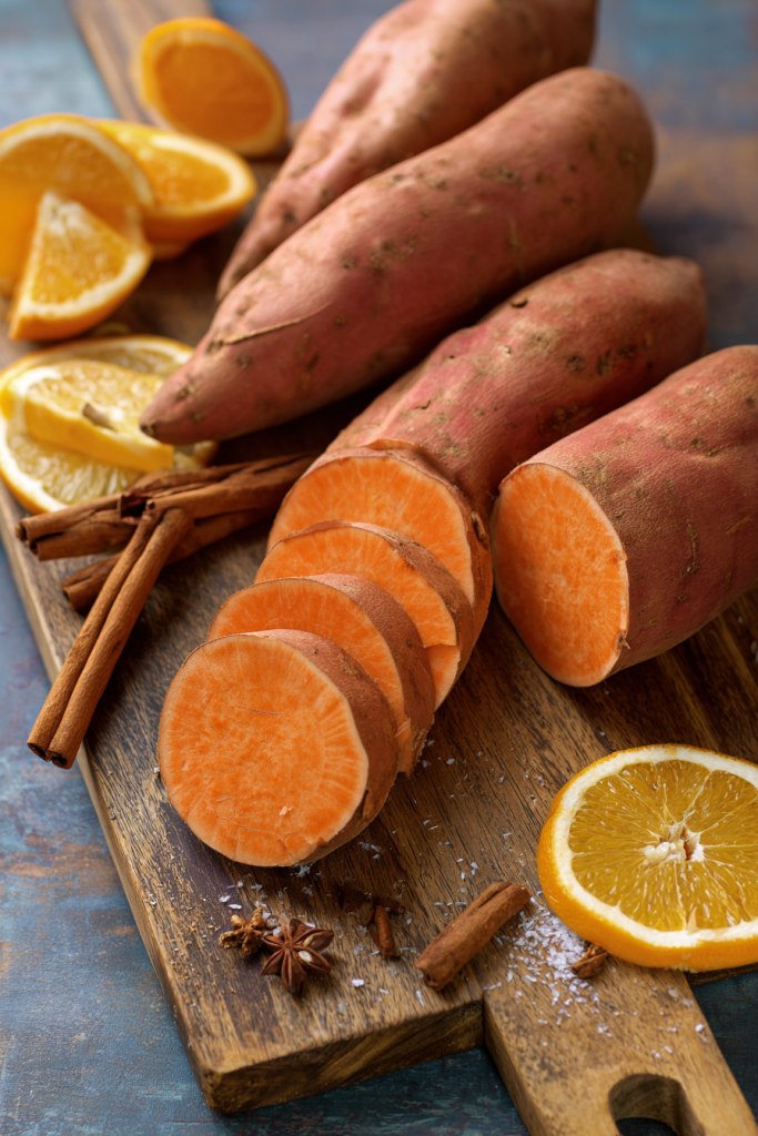 maple candied sweet potatoes