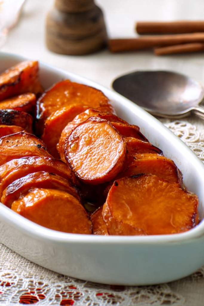 maple candied sweet potatoes