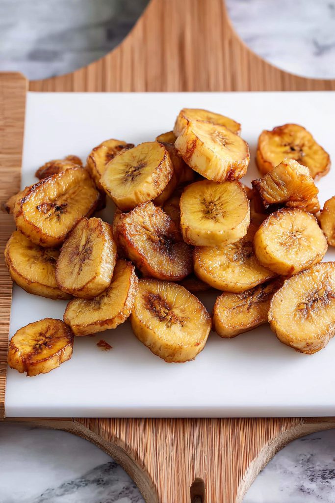 sticky sweet fried plantains