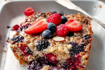 Berry Baked Oatmeal