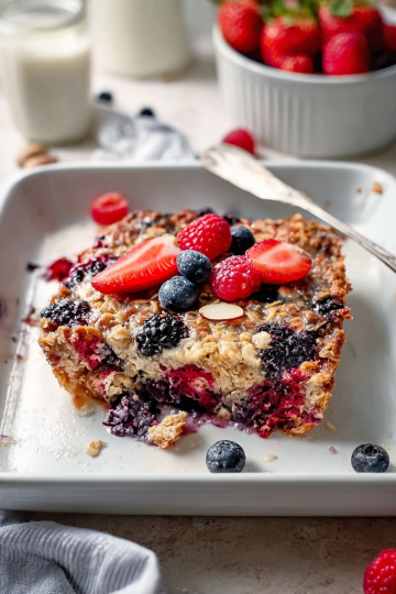 Berry Baked Oatmeal