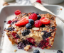 Berry Baked Oatmeal Recipe (Easy & Meal Prep Friendly)