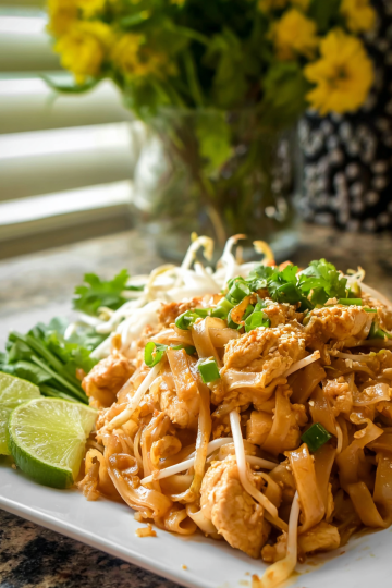 Easy 25-Minute Chicken Pad Thai