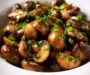 Perfect Sauteed Mushrooms with Garlic Recipe | Easy & Savory