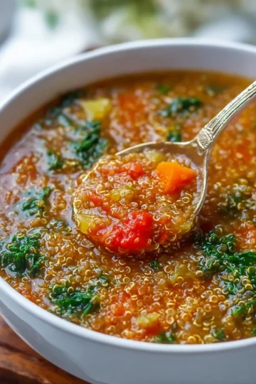 Easy Quinoa Vegetable Soup