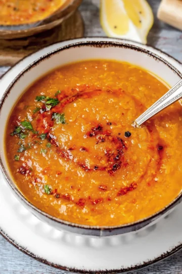 Turkish Lentil Soup (Mercimek Çorbası)