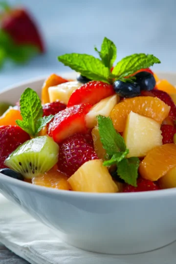 Bright Honey-Lime Fruit Salad
