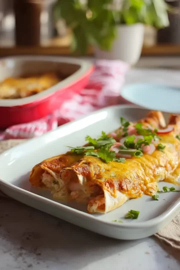 Restaurant-Style Seafood Enchiladas
