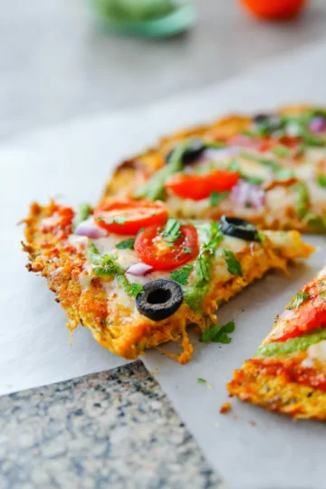Keto Chicken Crust Pizza