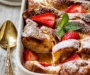 Easy Strawberry French Toast Casserole | Overnight Recipe