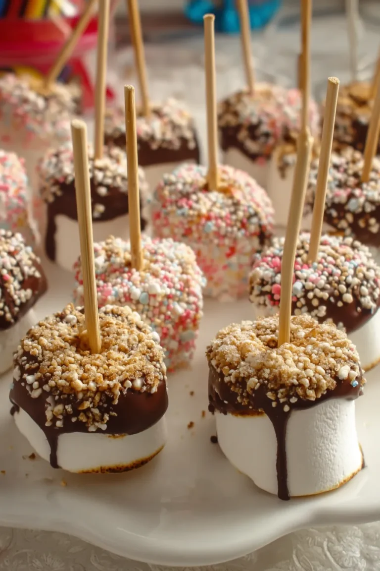Easy S’mores Pops Recipe for Kids
