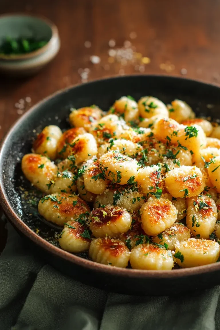 Crispy Pan-Fried Gnocchi (No Boiling, 20 Min)